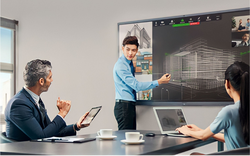 Màn hình tương tác Hikvision - tiện lợi trên từng cú chạm